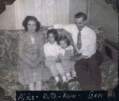 A096- Alice, Ruth, Ann, Gordon Bennett